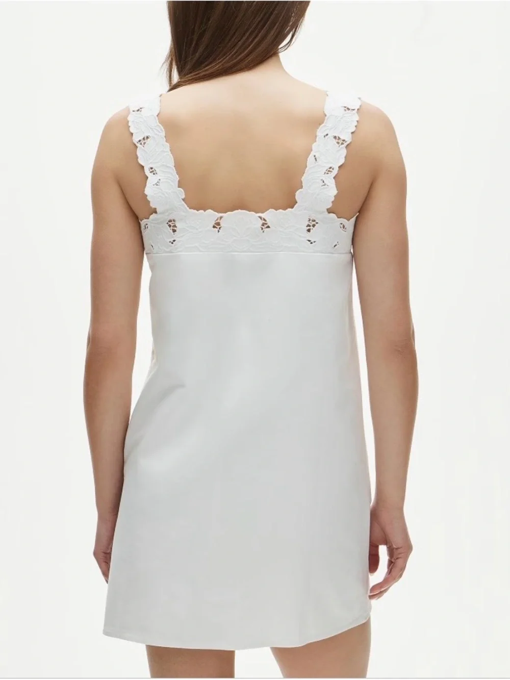 Ondine Mini Dress In double cotton popline